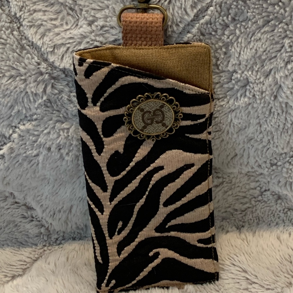 Keep it Gypsy upcycled glasses or sunglasses case.